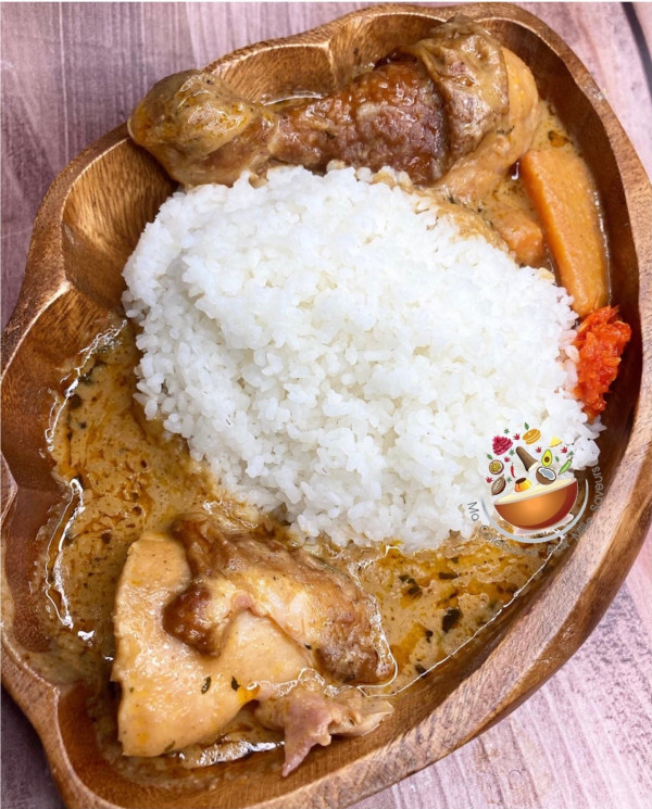Riz + Sauce d'arachide